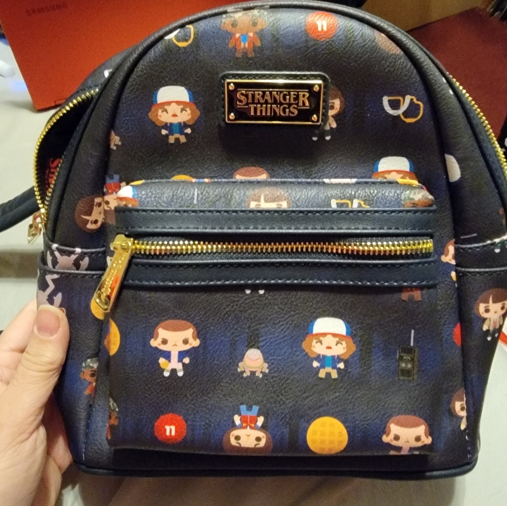 Rare Stranger Things Loungefly Mini Backpack